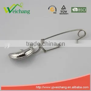 WCJ1070 Good Quality Stainless Steel Tea Tools Tea Strainer Tea Infuser Heart Shape Long Handle Tea Ball thumbnail-2