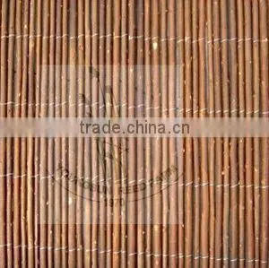 Natural Brown Willow Fence thumbnail-2