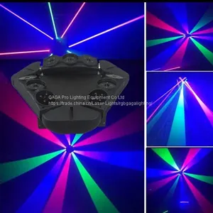 RGB Спайдеровые светильники с подвижным головкой лазерные thumbnail-4