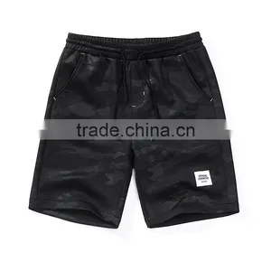 High Quality Summer Camo Shorts Men Shorts Wholesale Sweat Shorts Black/blue Color thumbnail-1