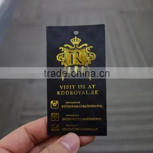 China Custom High Quality Garment Paper Hang Tags thumbnail-1