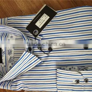 Italian Design Shirts for Men Italian,Luxury Stripes Trimming Shirts thumbnail-4