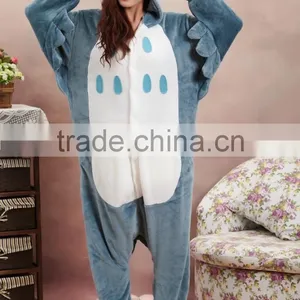 Flannel Cartoon Adult Animal Jumpsuit Animal Pajamas Jumpsuit Owl Design thumbnail-1