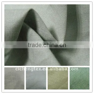 100%linen Fabric, Dyed, Fashion Fabric thumbnail-1