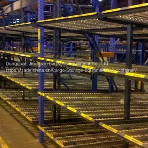 1500 - 8000mm Steel Carton Flow Rack Pick Systems For Warehouse thumbnail-1