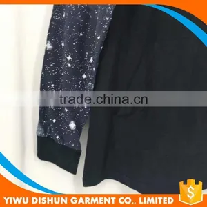 Men Star Print Cheap Cotton Bulk Fleece Hoodies thumbnail-2