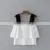 Women Latest Design Wholesale Contrast Double Layered Tank Top thumbnail-1