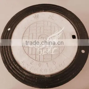 Round Steel Fiber Manhole Cover thumbnail-1