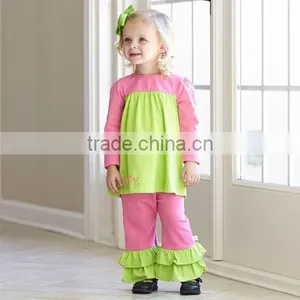 2016 New Fashion Ruffle Chair Sash Icing Ruffle Pants and Ruffle Outfit thumbnail-1