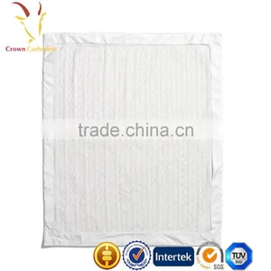 Soft Thick Fleece Baby Knitted Blanket thumbnail-1