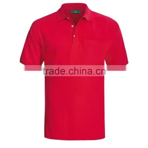 Soft Red Graduated Design Unisex Polo Shirt thumbnail-1