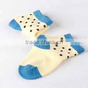 2017 Personalized Your Own Brand Logo Design Private Label Eco Friendly Bamboo Fiber Sport Simple Plain Kids Socks thumbnail-4