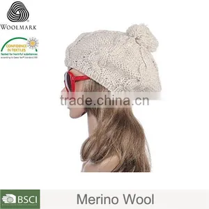 Fancy Hats for Women, Wool Knitted Winter Hats Lady Hat thumbnail-1