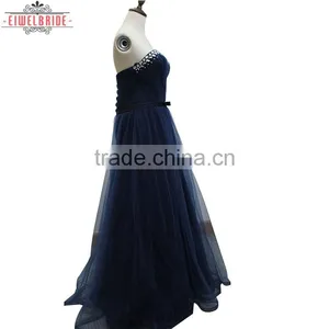 China OEM Supply A Line Sweetheart Evening Dress Women thumbnail-2
