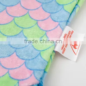 ShiJ Tails Mermaid Blanket For Kids (Blue) thumbnail-5