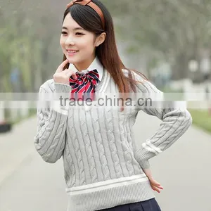 Own Brand Junior and Senior Girls High School Uniforms Suit Vest Shirt School Uniforms thumbnail-4