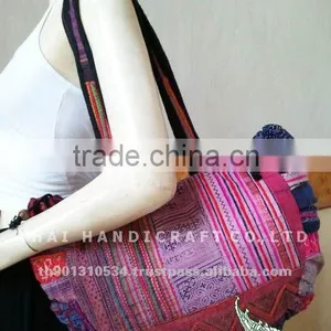 Thai Embroidered HMONG Hill Tribe Tote Hand Bag thumbnail-1