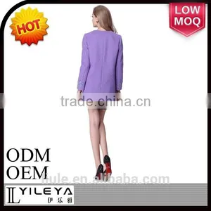 2015 New Korean Style Fashion Woolen Winter Design Lady Coat thumbnail-5