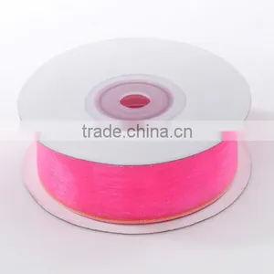 Wholesale 25mm Nylon Soft Sheer Ribbon, Organza Ribbon thumbnail-2