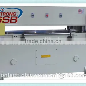 60T Auto-balance Precise Four-column Hydraulic Plane Cutting Machine/lucerne Cutting Machine thumbnail-1