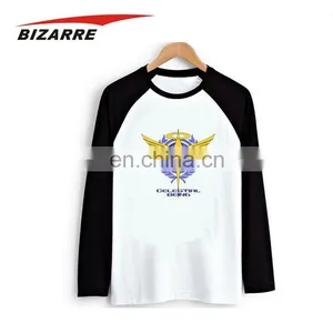 Factory Price Long Sleeve Breatheable Custom T Shirt Printing thumbnail-1