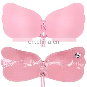 2017 Wholesale Adjustable Drawstring Invisible Magic Very Sexy Push up Bra thumbnail-3