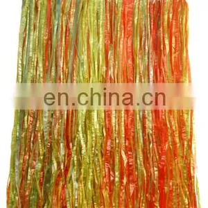 60cm Multicolor Hawaii Skirt, Hula Skirt, Grass Skirt thumbnail-1