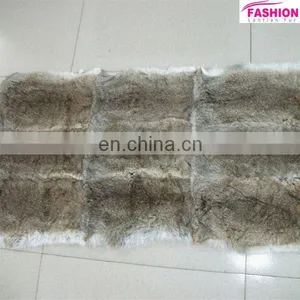 High Quality Cheap Tanned Rex Rabbit Fur Plates thumbnail-2