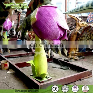 High Simulation Animatronic Flower for Theme Park Decoration thumbnail-1