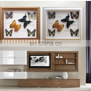 2015 New Real Butterfly Gift Picture Frame for Art Collection or Home Decoratons thumbnail-2