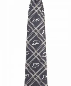 Stwill Purple Polyester Woven Necktie Self-tipping Knit thumbnail-1