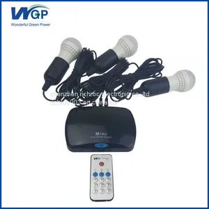 Solar Garden Lighting With 3pcs 3w Led Bulbs thumbnail-2