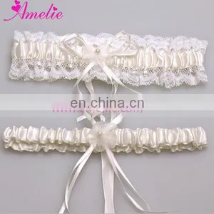 " Throw Away and Keep One Garter "Sexy Girles Bridal Wedding Garter Belt thumbnail-5