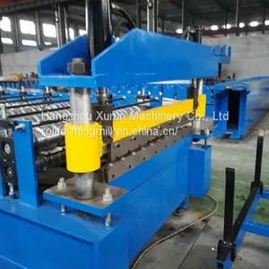 Roll Forming Machine IBR Roof Panel Trapezoidal Roofing Sheet Roll Forming Line Metal Profile Machines thumbnail-4