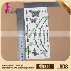Sexy Skin Jewellery Large Size Body Temporary Tattoo Sticker thumbnail-5
