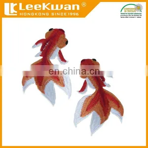 Goldfish Plain Embroidery Iron-on Patch/Normal Embroidery Badge thumbnail-1