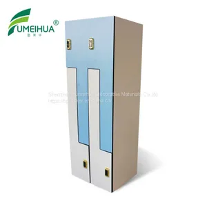 Airport 2 Door Compartment Coin Beach Locker for Changing Room thumbnail-1