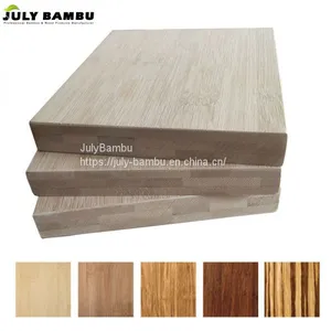 E1 Standard 12mm Bamboo Panel Wood 100% Solid Bamboo Timber thumbnail-1