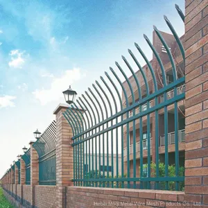 Galvanized Metal Frame Material Portable Temporary Fence With Brace thumbnail-2