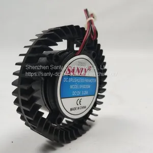 DC 12v 6825 Ball Bearing Brushless Cooling Fan Centrifugal Fan thumbnail-2