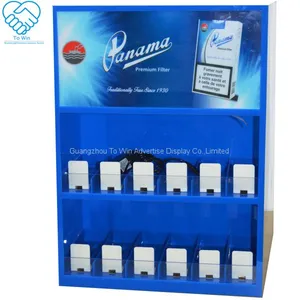 New Display Cardboard Cigarette Counter Display Box With Pegs Strong Pusher thumbnail-5