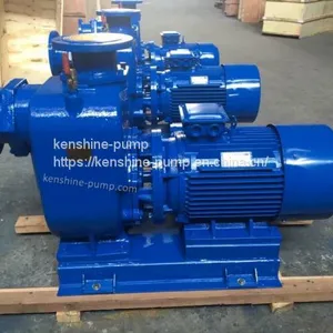 ZW Self Priming Sewage Pump With Trailer thumbnail-3