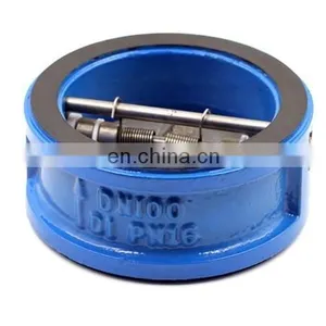 Wafer Lug Dual Plate Disc Type Check Valve thumbnail-2