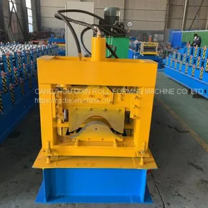 Color Steel Roof Tile Ridge Cap Flashing Making Machine thumbnail-3