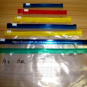 Quad Seal Bottom and Bottom Load Metallized Film Slider Zipper Packaging Bag, Metal Zipper Printing PVC Slider Bags thumbnail-4