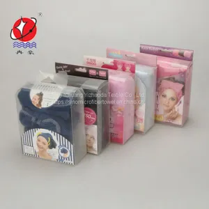 Microfiber Striped Hair Turban thumbnail-2