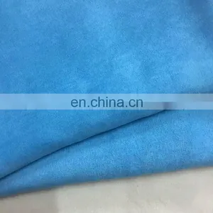 2019 Wholesale 100% Polyester Sofa Faux Suede Fabric for Home Textile thumbnail-1