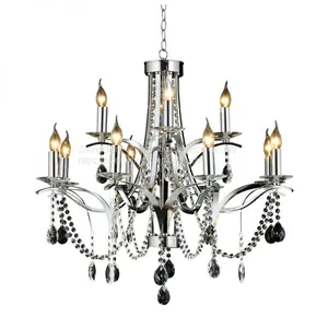 Modern Luxury Living Room Hotel Crystal Decoration Chandelier NC1244p-12 thumbnail-1