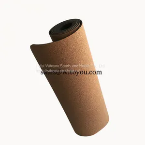 Cork Natural Rubber Yoga Mat Spplier thumbnail-5