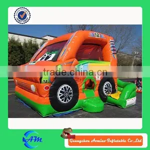 0.55mm PVC Inflatable Car Image Commercial Inflatable Bouncer for Sale thumbnail-1